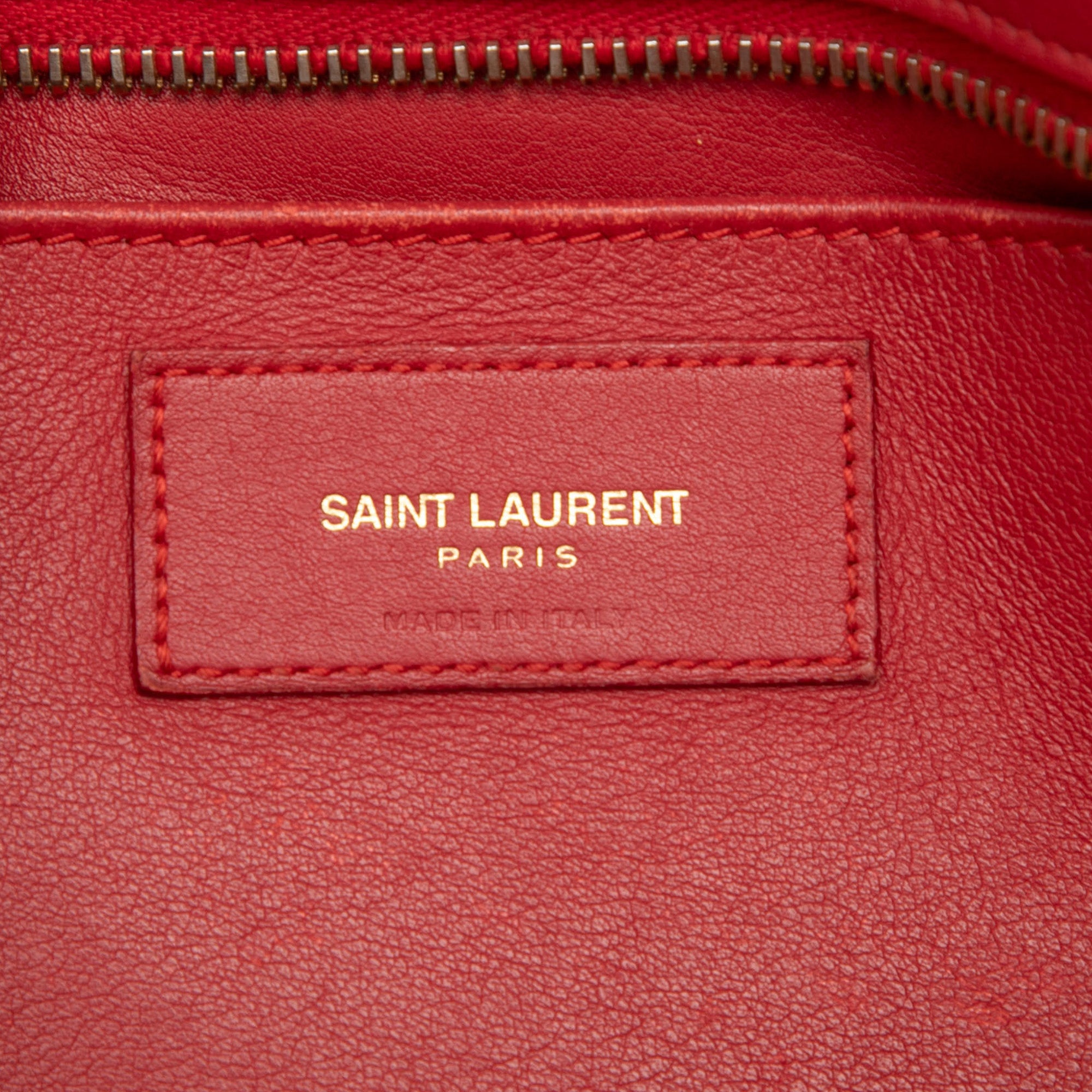 Baby Leather Monogram Downtown Cabas Satchel - Image 5