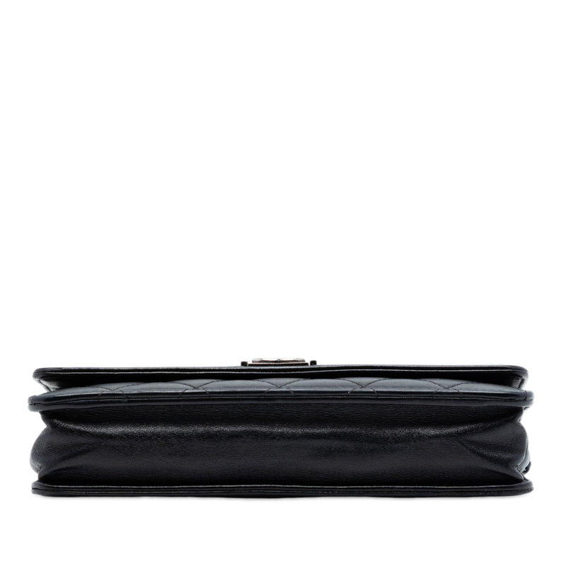 Quilted Lambskin Boy Wallet On Chain - Image 3