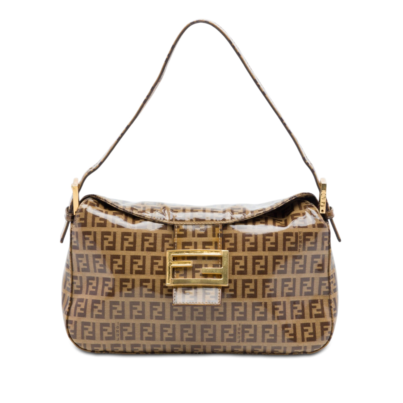 Zucchino Crystal Double Flap Shoulder Bag - Image 1
