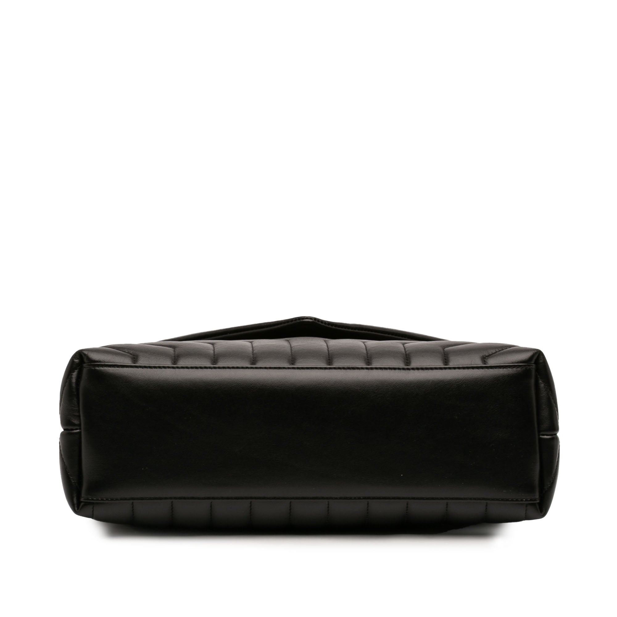 Medium Matelasse Calfskin Monogram Monochrome LouLou Shoulder Bag - Image 3