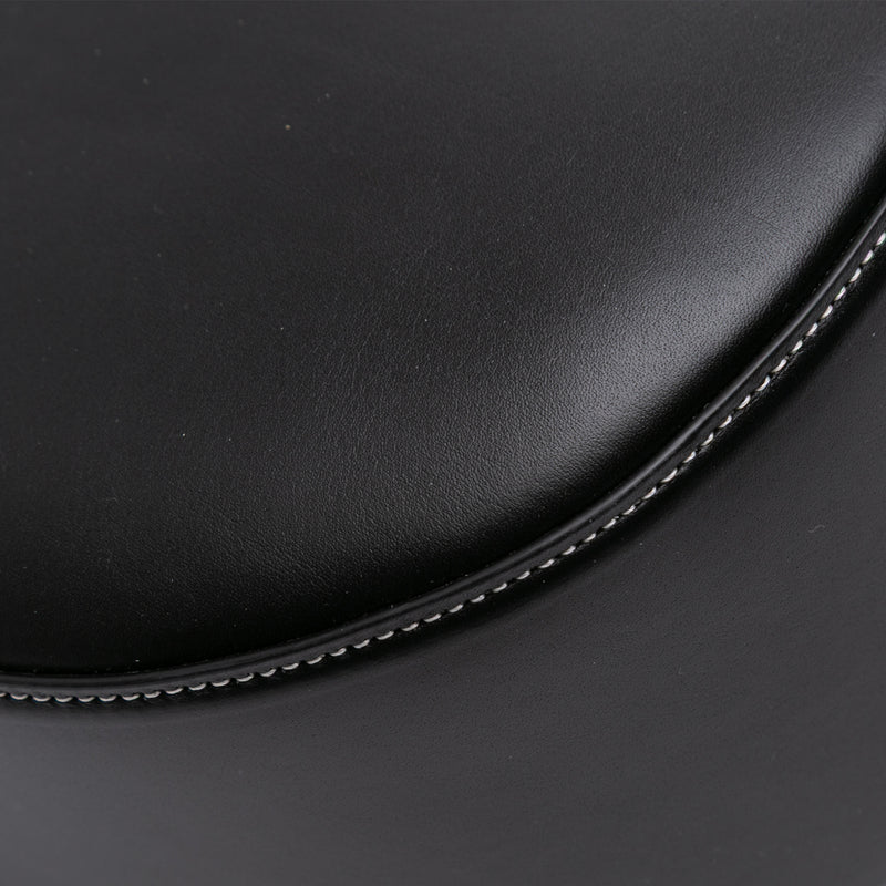 Medium Leather Ohval Flap Bag - Image 7