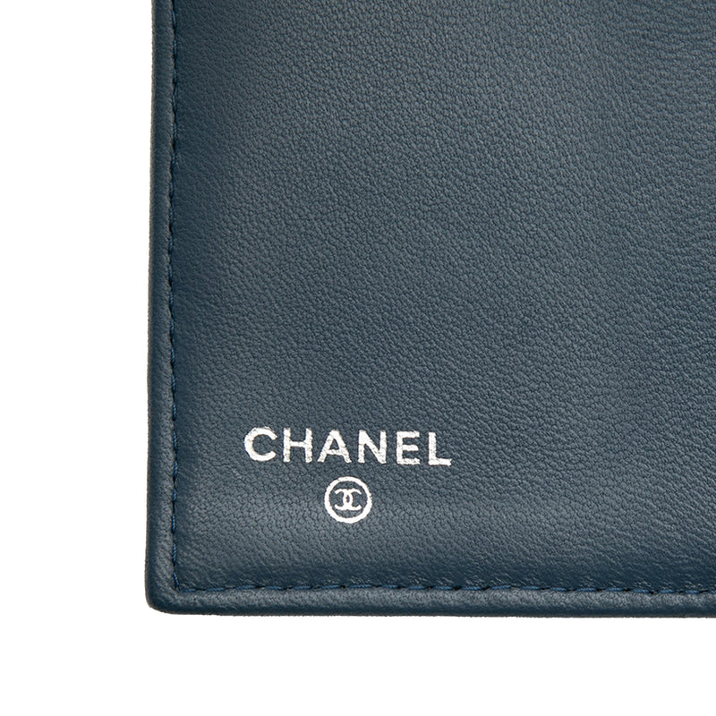 CC Quilted Lambskin Classic Flap Wallet - Image 6