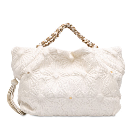 Quilted Calfskin Ca D'Oro Tote - Image 1
