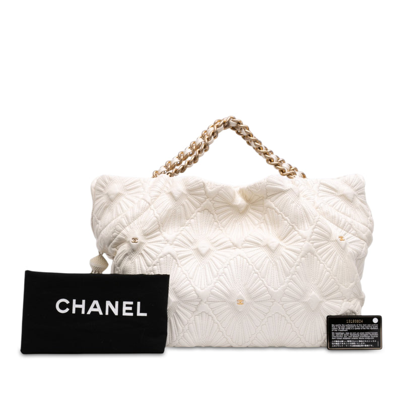 Quilted Calfskin Ca D'Oro Tote - Image 7