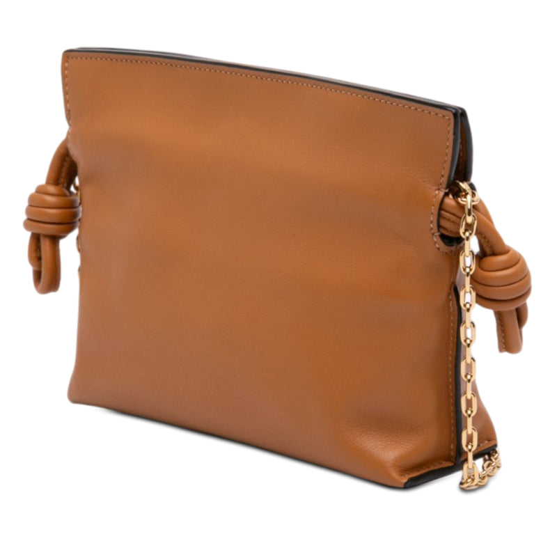 Nano Leather Flamenco Knot Chain Crossbody - Image 2