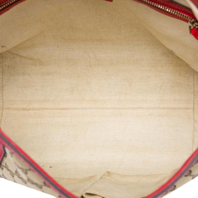 GG Canvas Bella Flap Satchel - Image 4