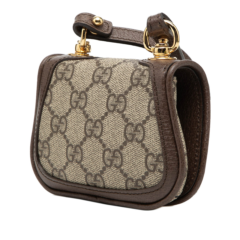 GG Supreme Blondie Card Case on Strap - Image 2