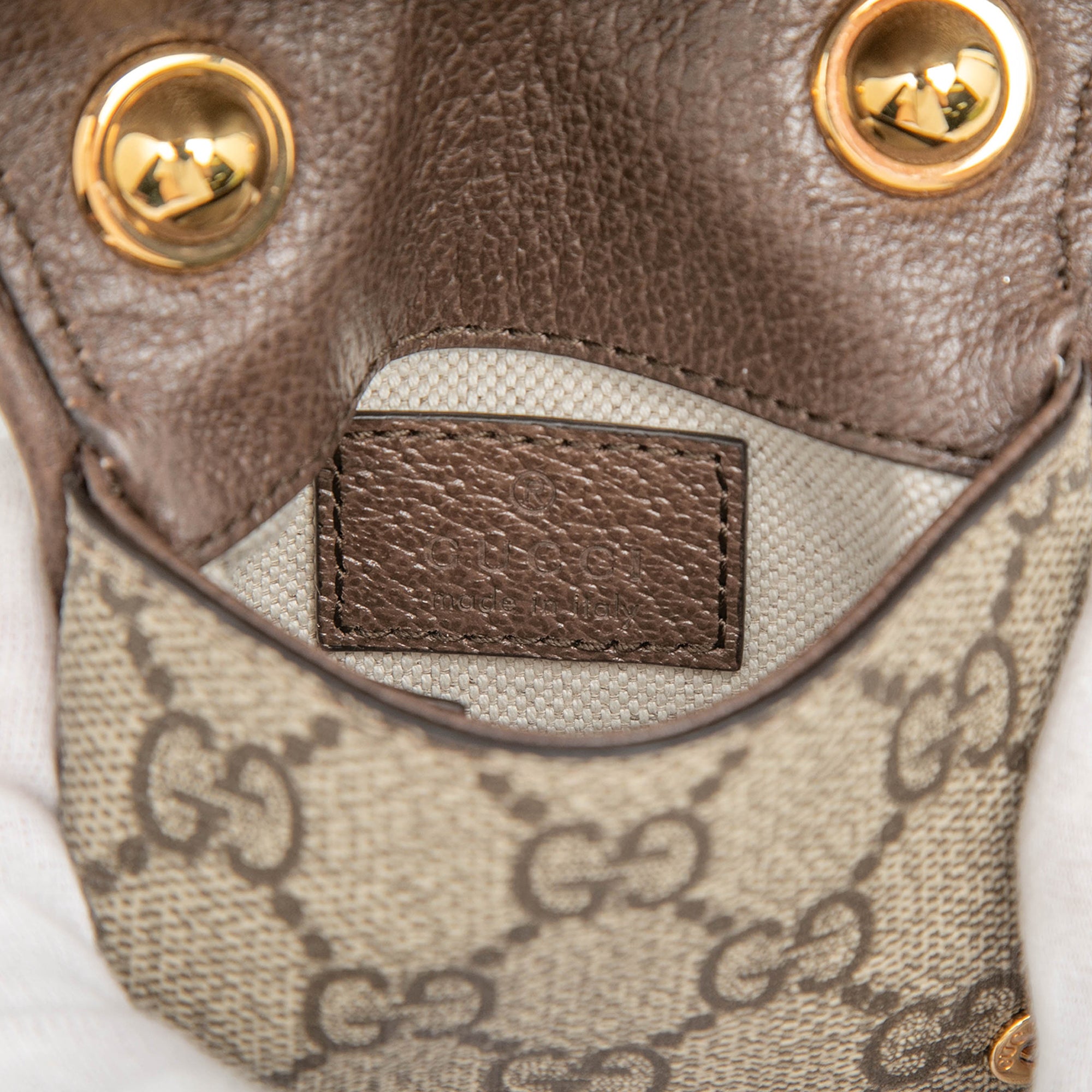 GG Supreme Blondie Card Case on Strap - Image 5