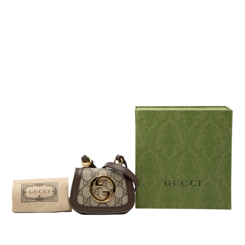 GG Supreme Blondie Card Case on Strap - Image 8