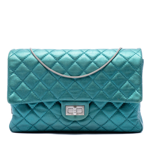Quilted Metallic Calfskin Reissue 2.55 Flap 226 - Image 1