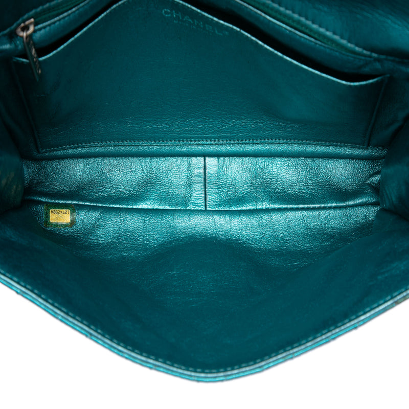 Quilted Metallic Calfskin Reissue 2.55 Flap 226 - Image 4