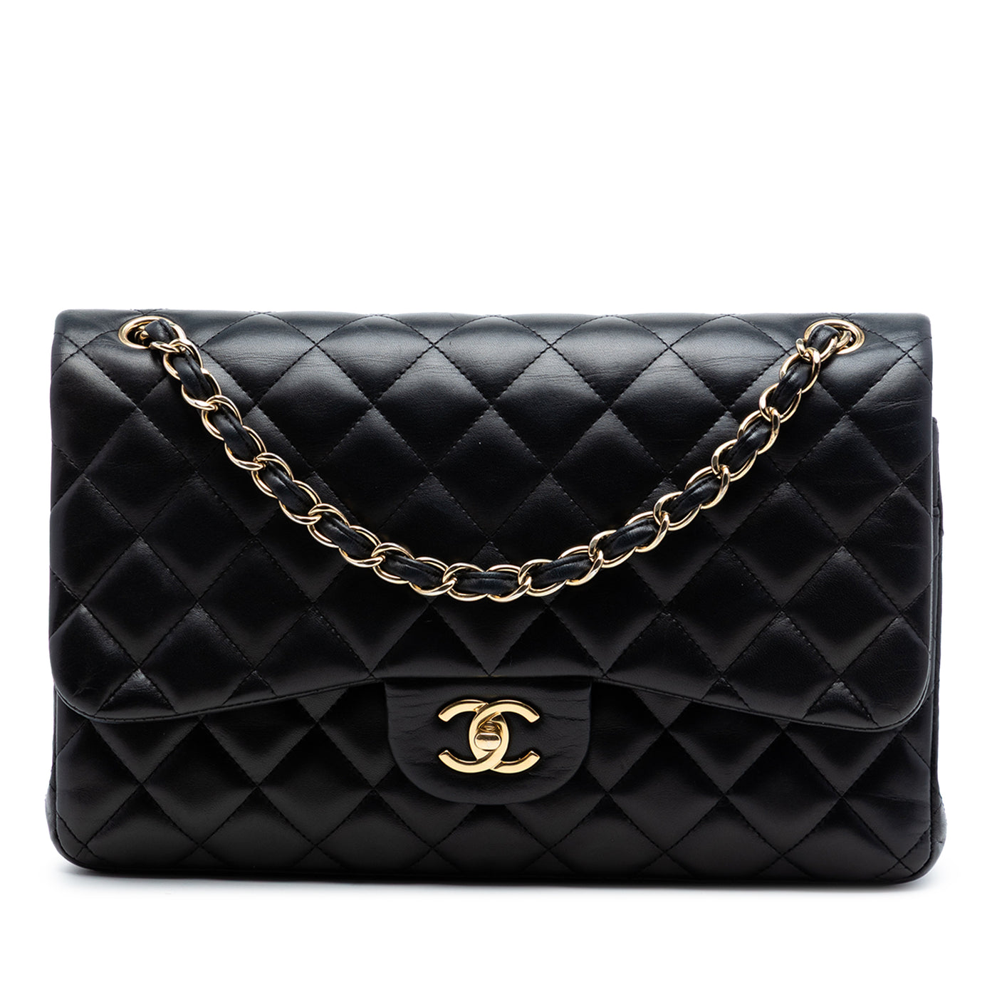 Jumbo Classic Lambskin Double Flap - Image 1