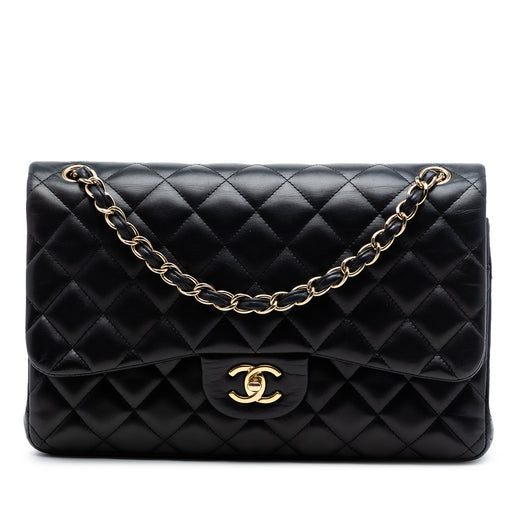 Jumbo Classic Lambskin Double Flap - Image 1