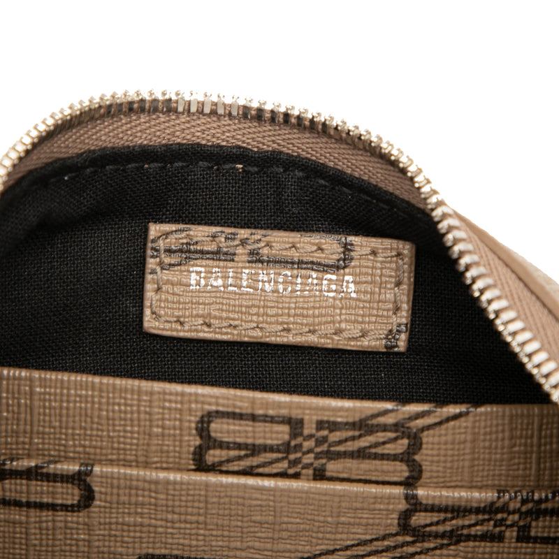 Mini BB Monogram Coated Canvas Le Cagole Satchel - Image 5