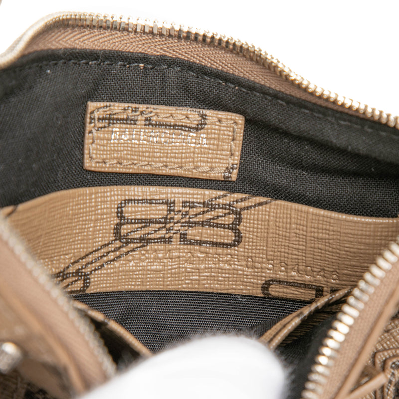 Mini BB Monogram Coated Canvas Le Cagole Satchel - Image 6