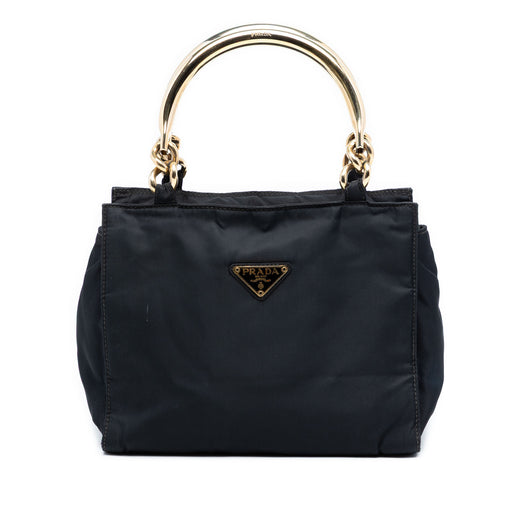 Tessuto Metal Handle Bag - Image 1