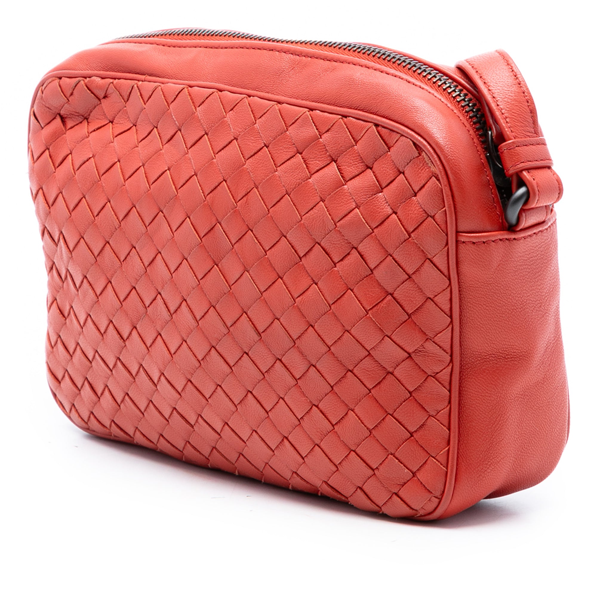 Small Nappa Intrecciato Camera Bag - Image 2