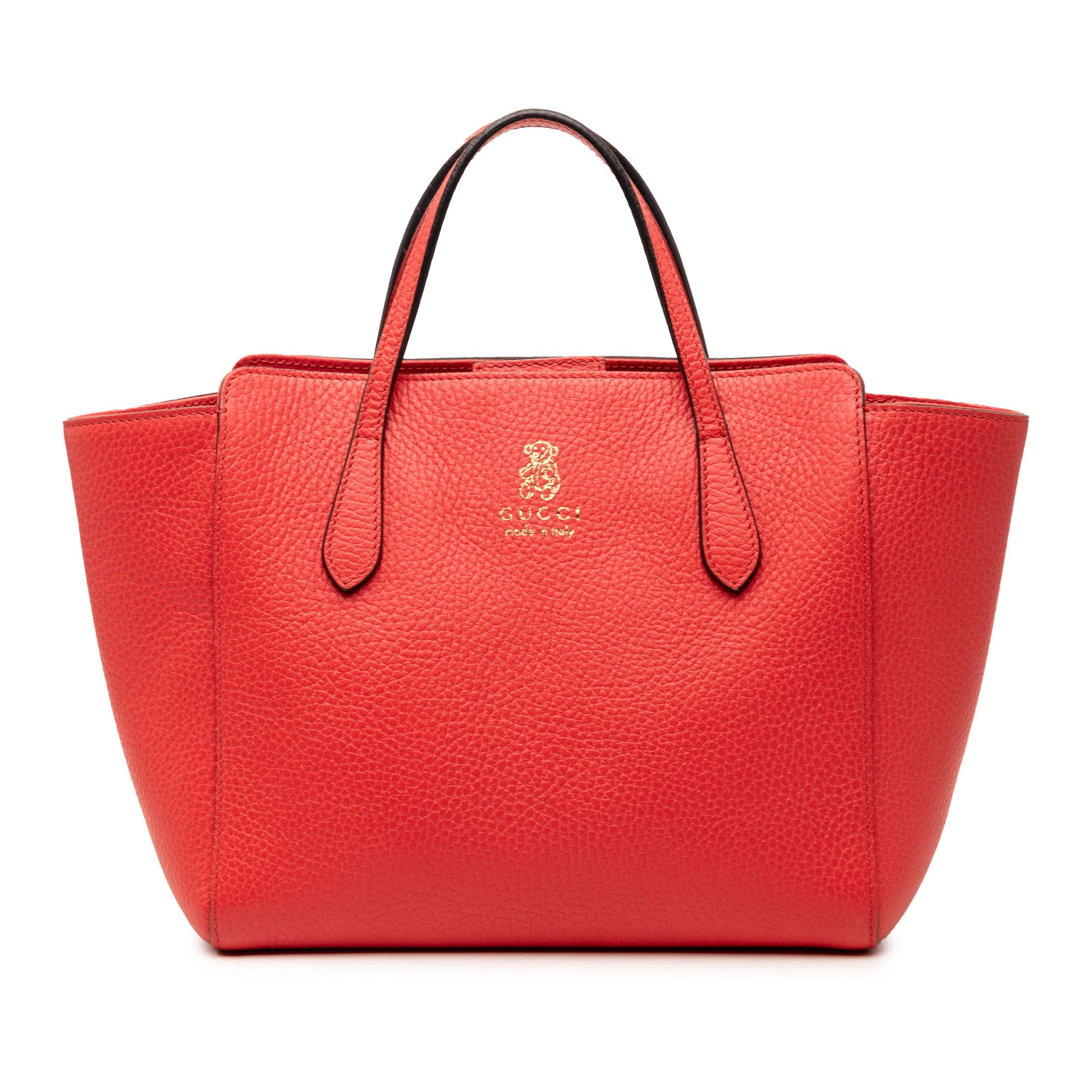 Mini Leather Swing Handbag - Image 1