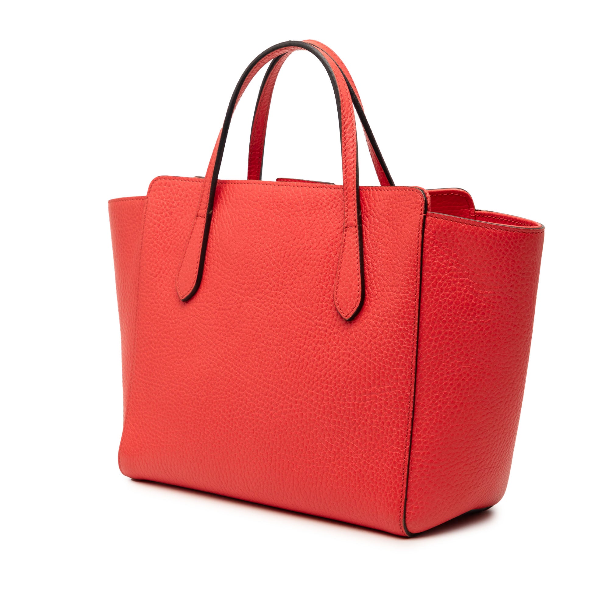 Mini Leather Swing Handbag - Image 2