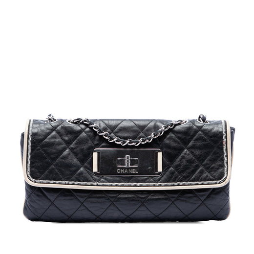 Quilted Lambskin East West Mademoiselle Flap - Image 1