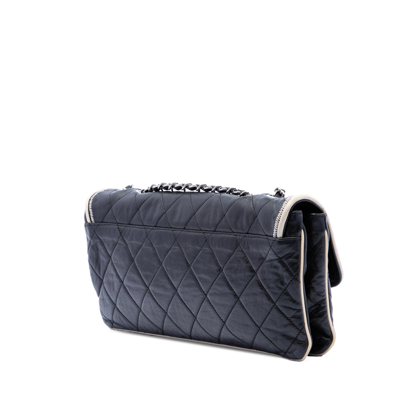 Quilted Lambskin East West Mademoiselle Flap - Image 2