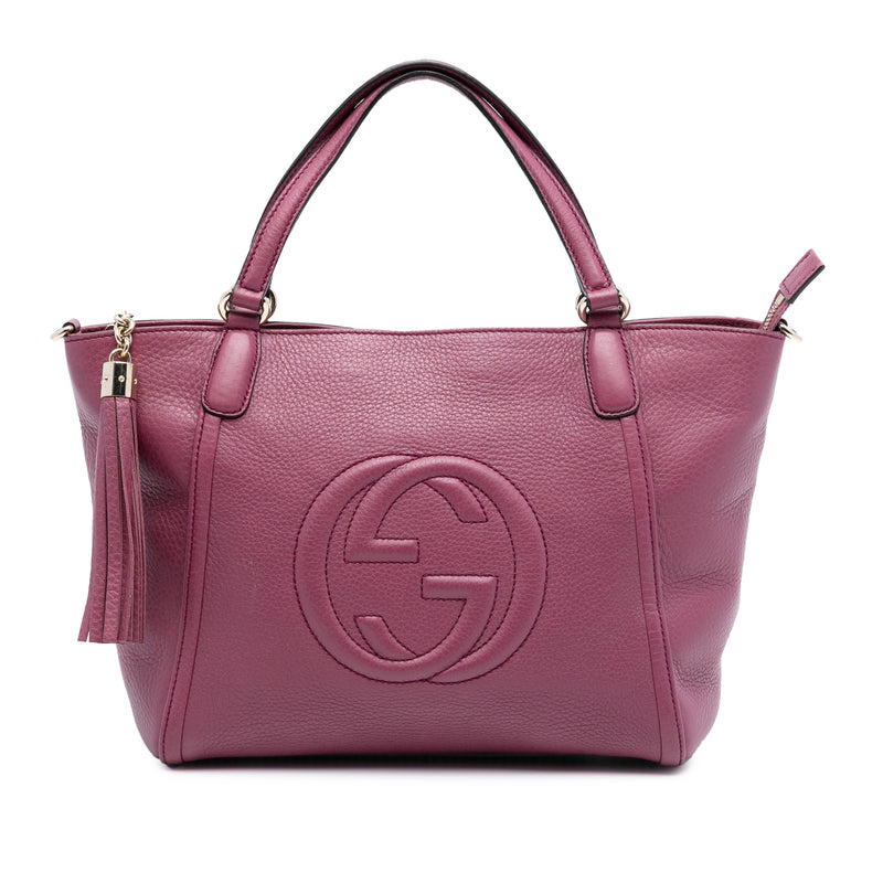 Small Calfskin Soho Cellarius Satchel