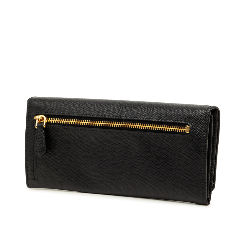 Saffiano Lux Bow Continental Wallet - Image 2