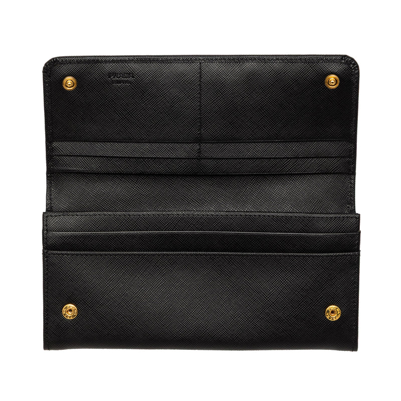 Saffiano Lux Bow Continental Wallet - Image 4