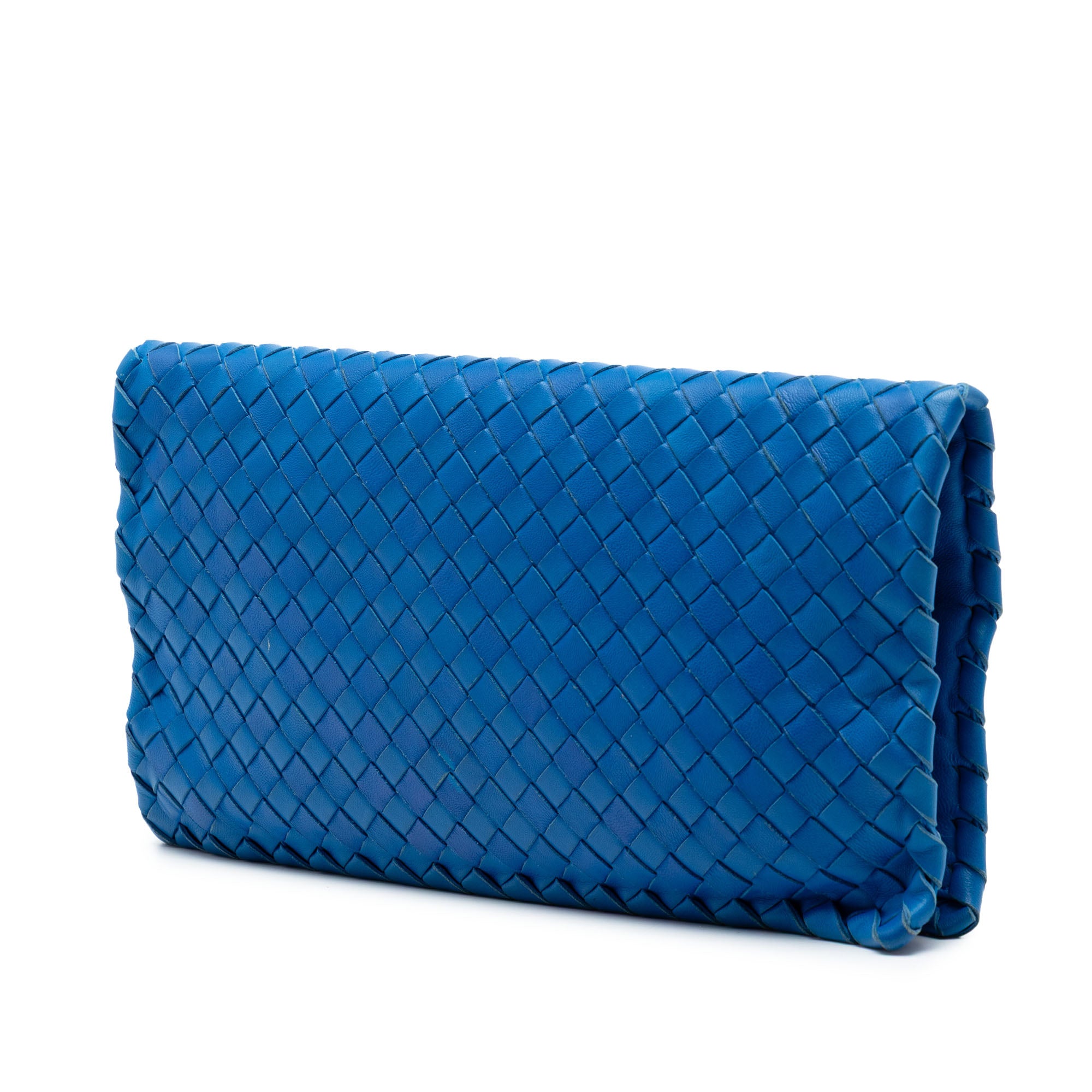 Nappa Intrecciato Turn Lock Clutch - Image 2