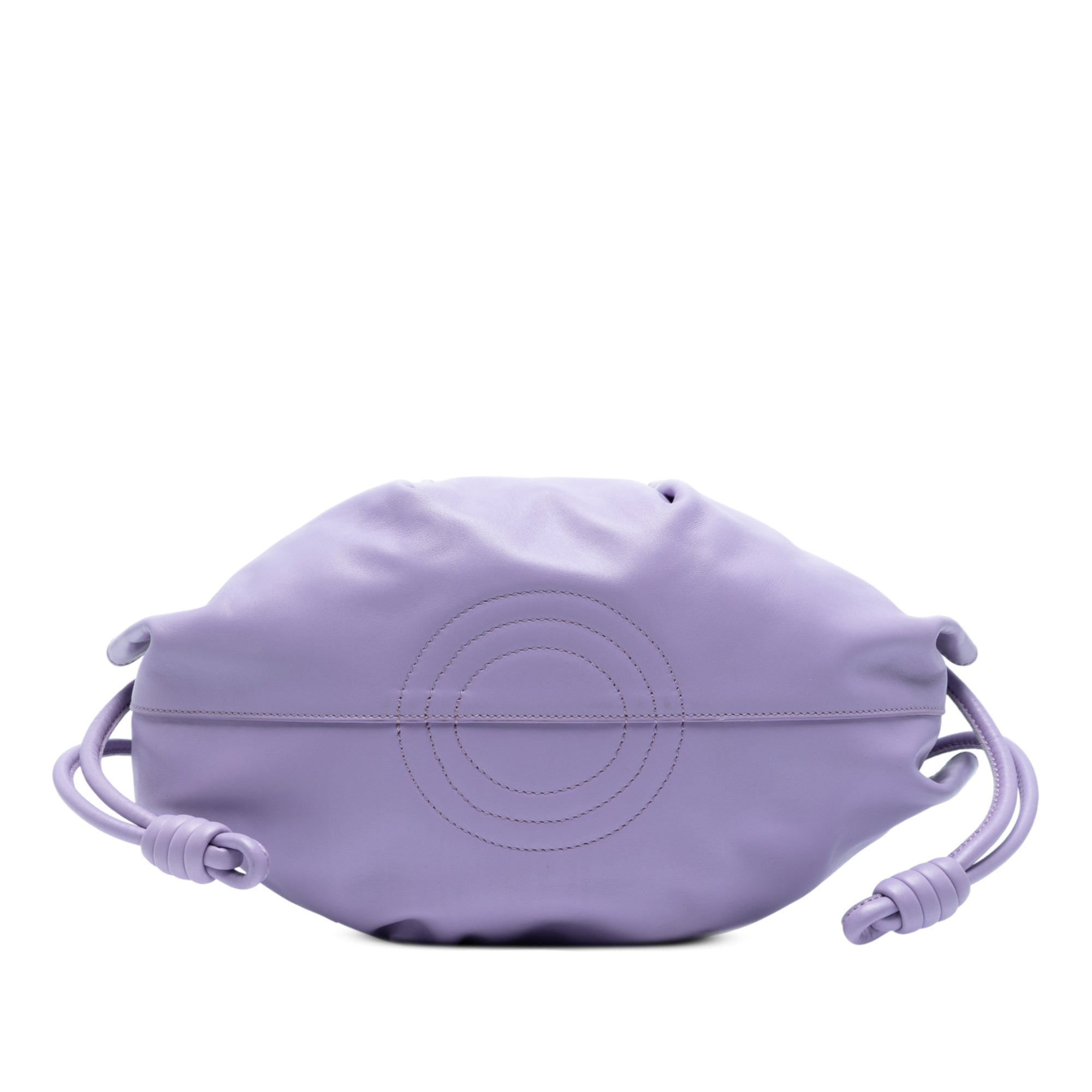 Small Shiny Calfskin Paseo Satchel - Image 3