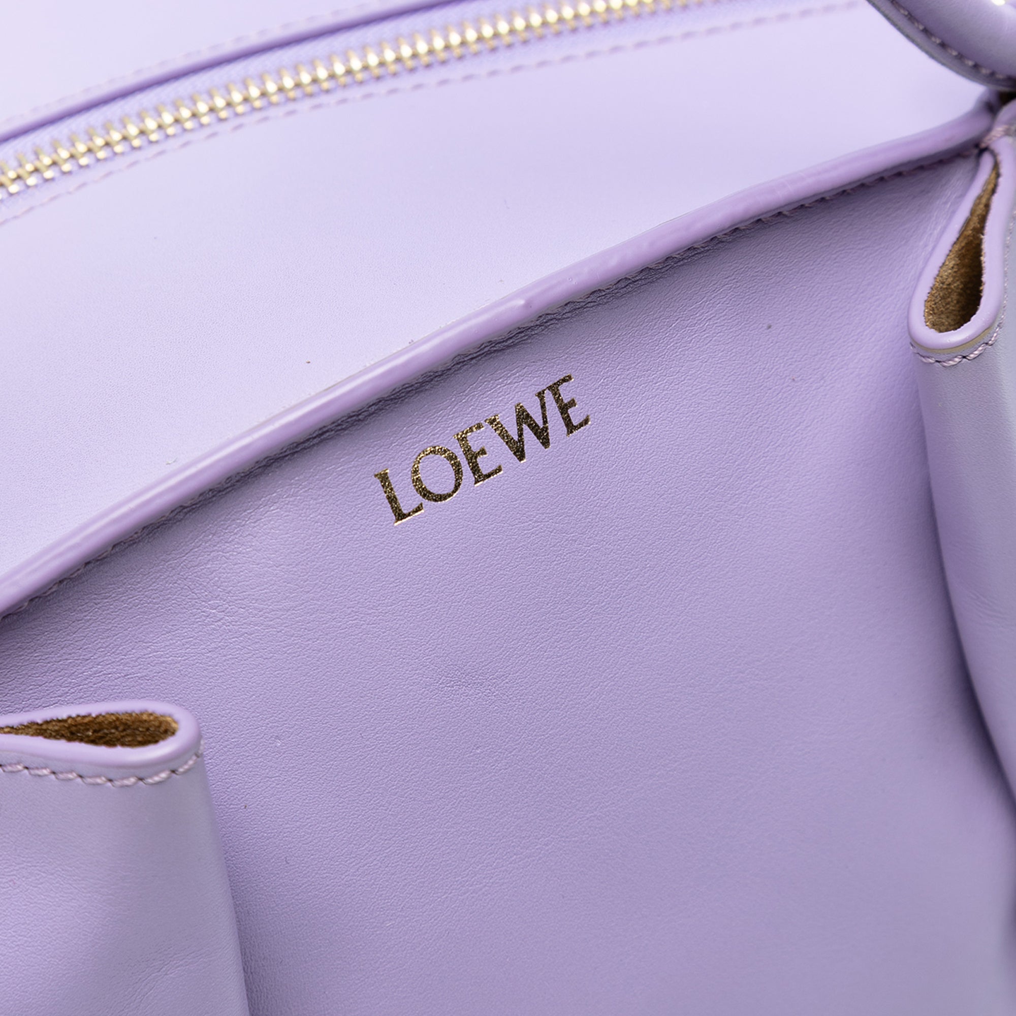 Small Shiny Calfskin Paseo Satchel - Image 6
