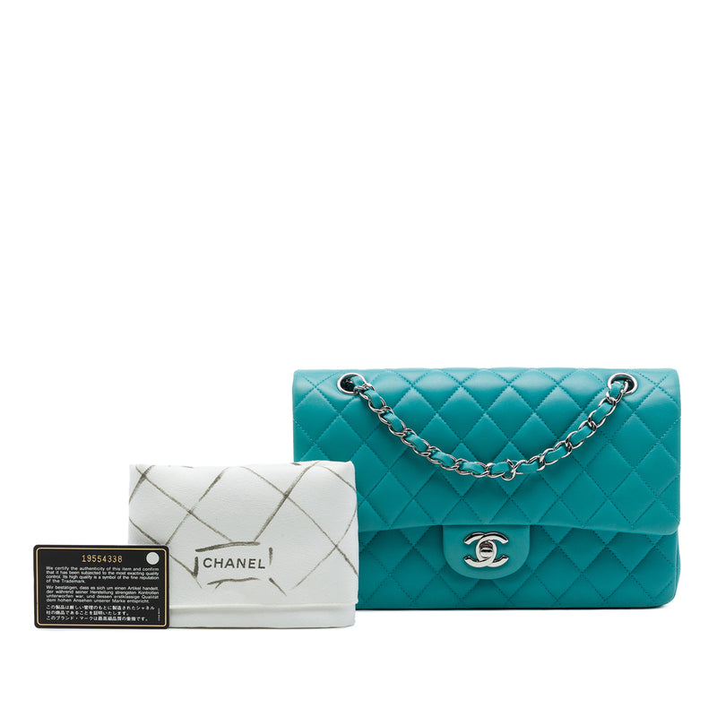 Medium Classic Lambskin Double Flap - Image 7