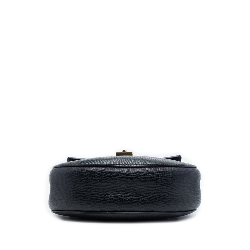 Small Bicolor Smooth and Grained Calfskin Drew Crossbody - Image 3