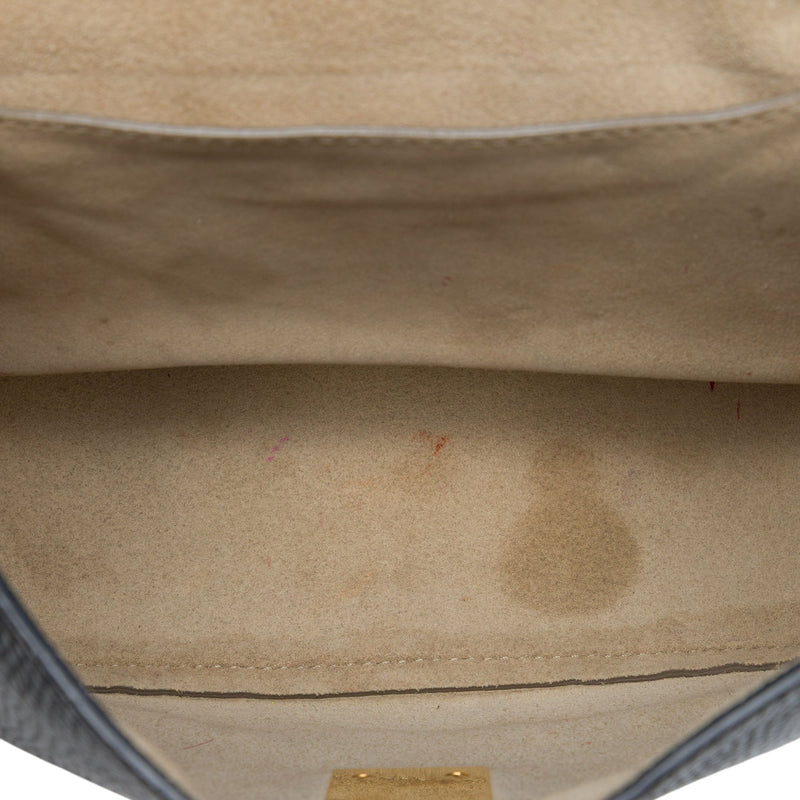 Small Bicolor Smooth and Grained Calfskin Drew Crossbody - Image 4