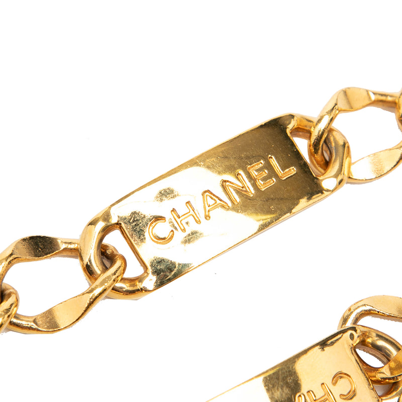 CC Gold Plated Medallion Chain Belt - Image 3