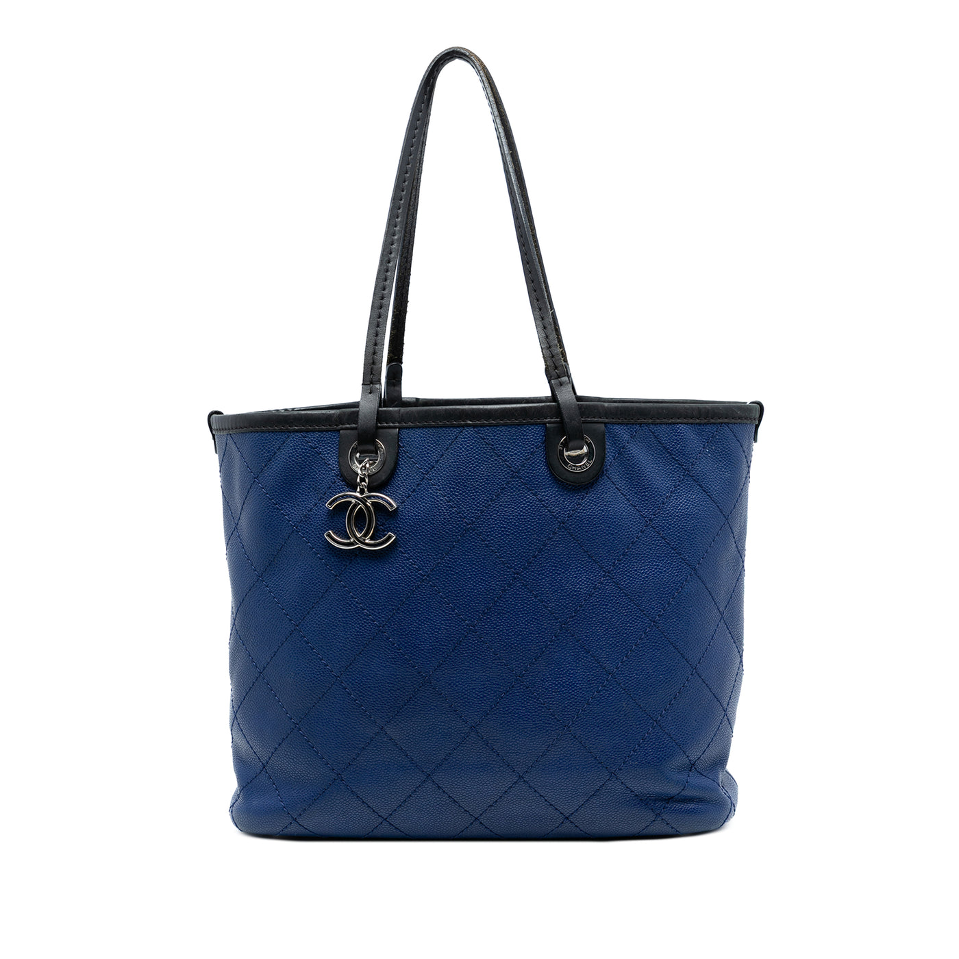 Quilted Caviar Shopping Fever Tote - Image 1