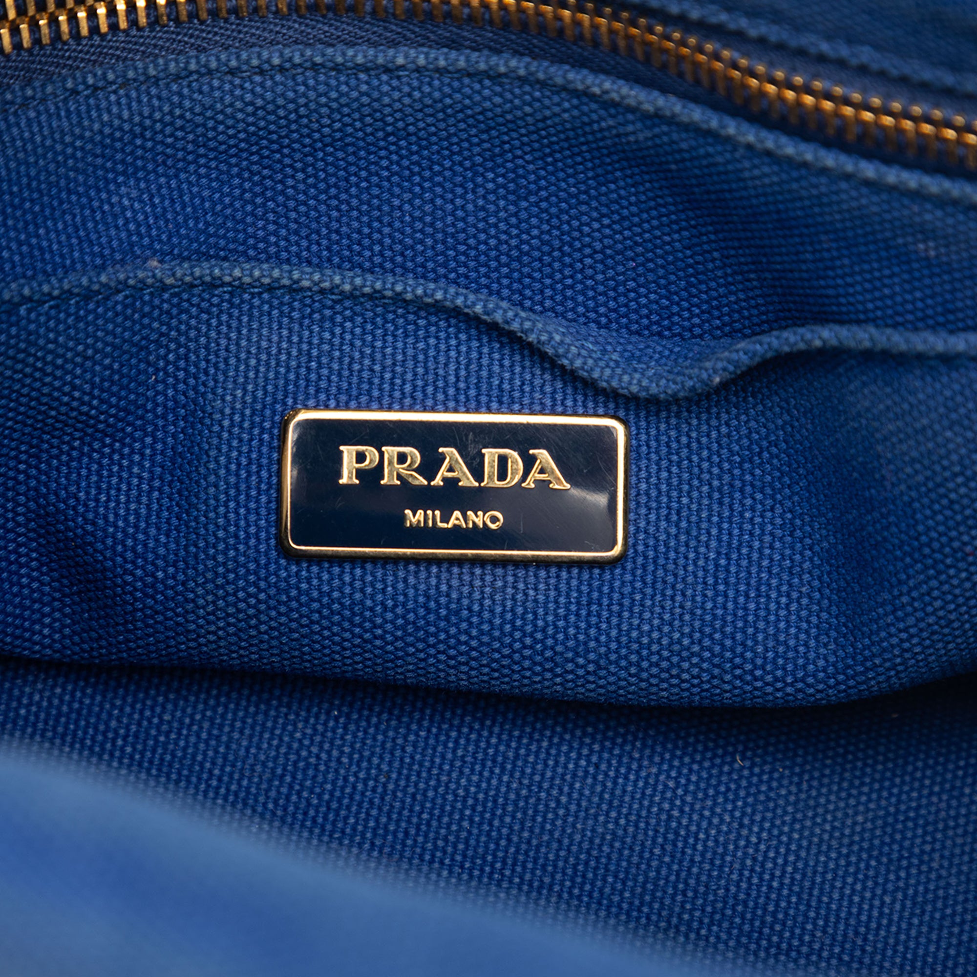 Small Bicolor Canvas Canapa Logo Satchel - Image 5