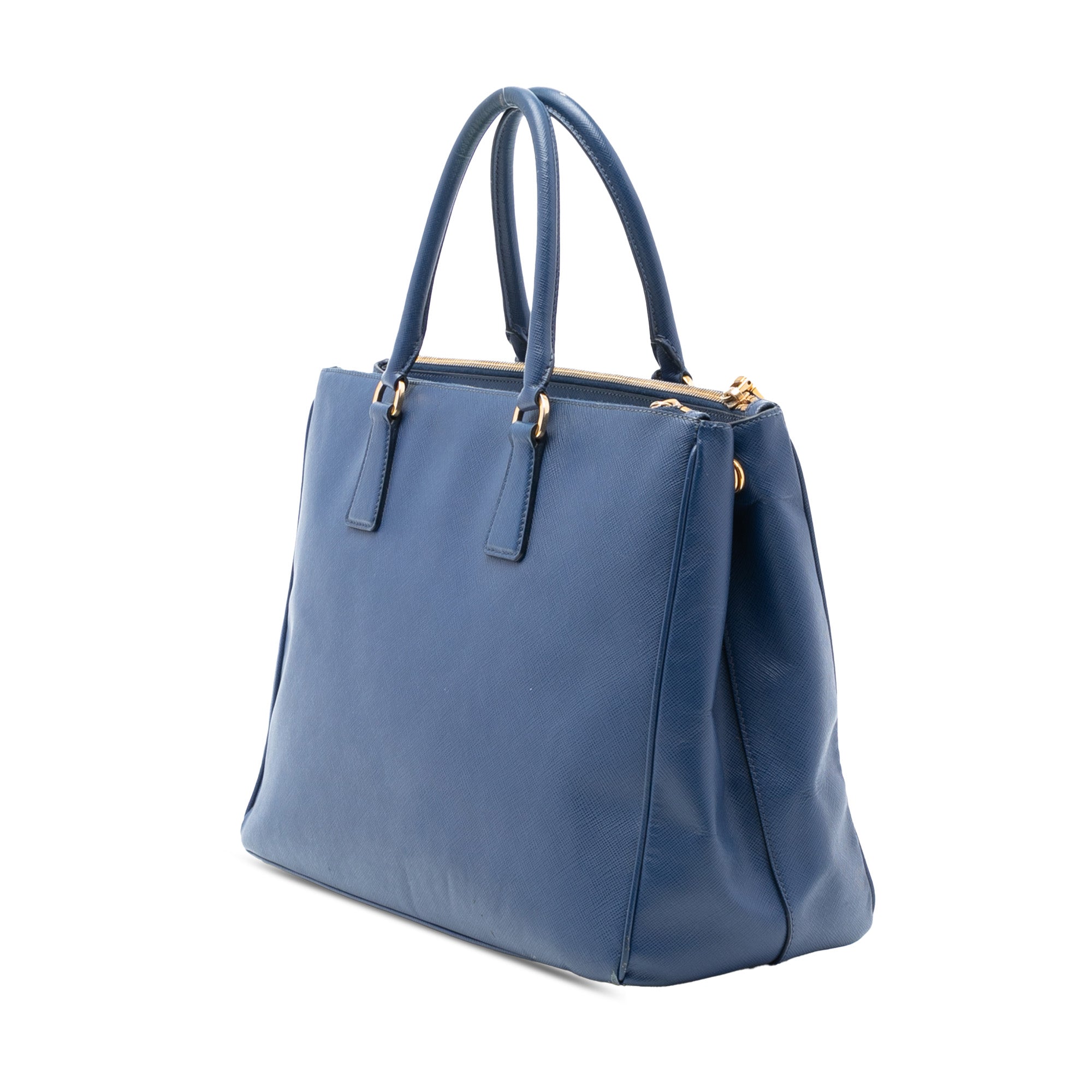 Large Saffiano Lux Galleria Double Zip Tote - Image 2