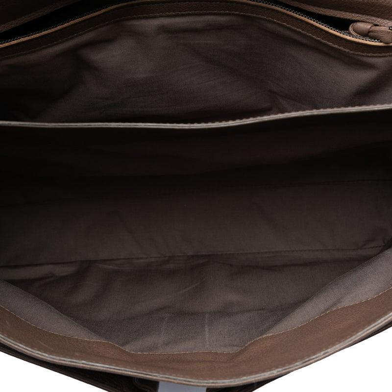 Intrecciato Trimmed Nappa Business Bag - Image 4