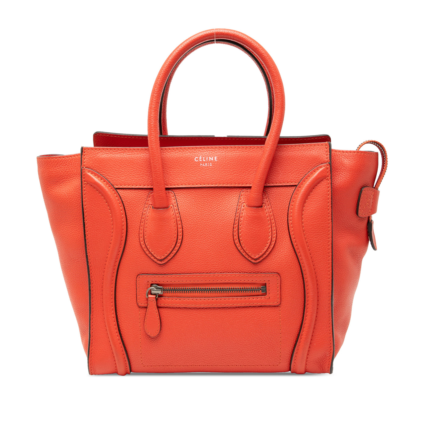 Micro Leather Luggage Tote - Image 1