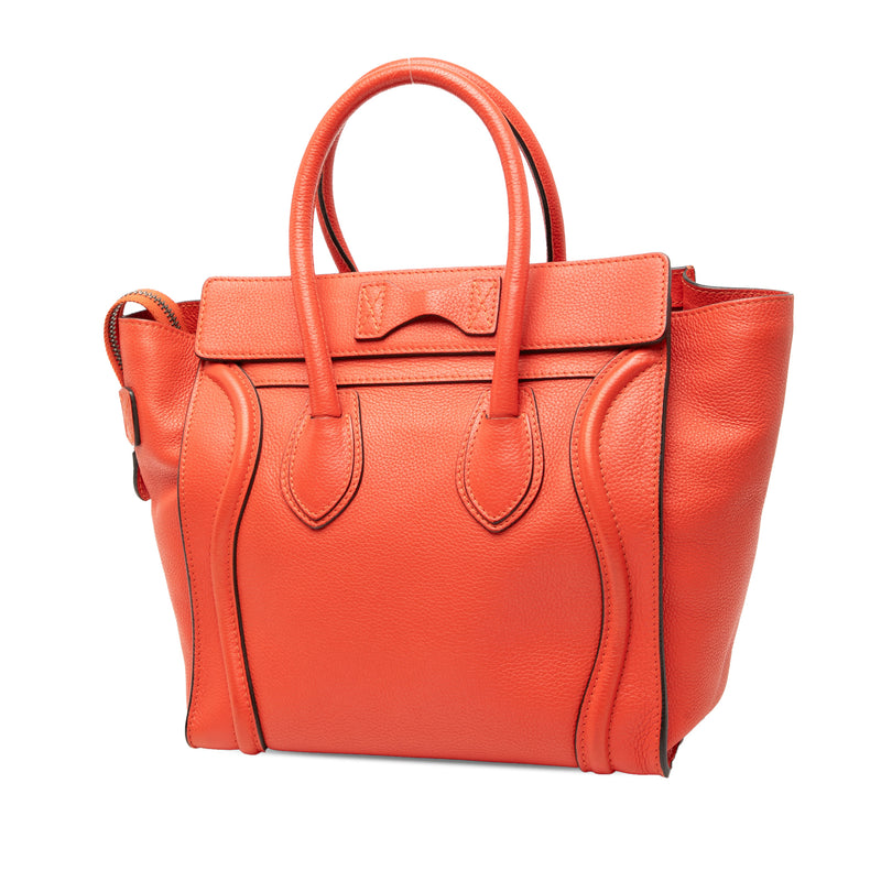 Micro Leather Luggage Tote - Image 2