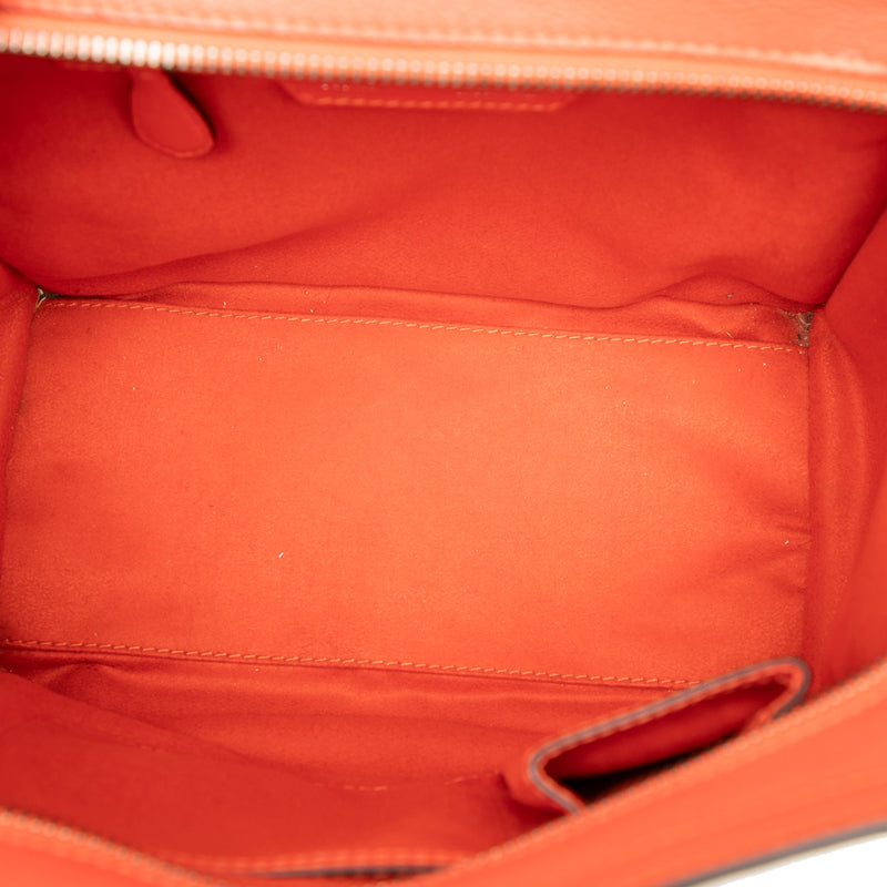 Micro Leather Luggage Tote - Image 4
