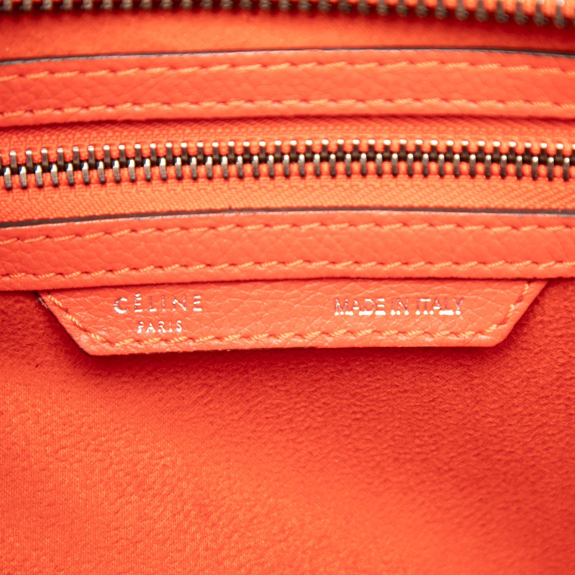 Micro Leather Luggage Tote - Image 5