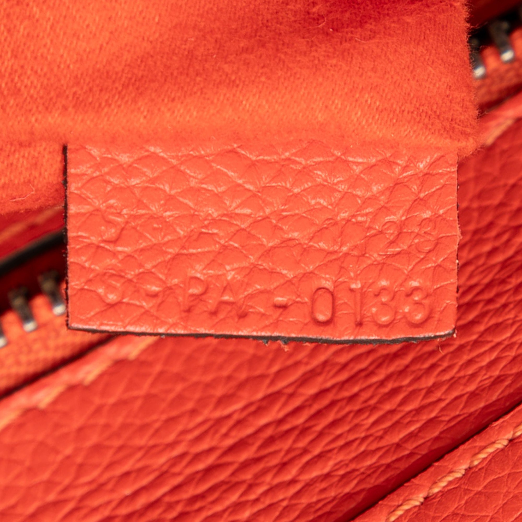Micro Leather Luggage Tote - Image 6