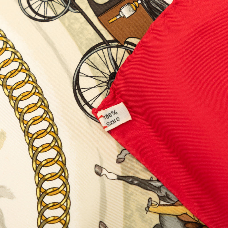La Promenade De Longchamps Silk Scarf 90 - Image 4