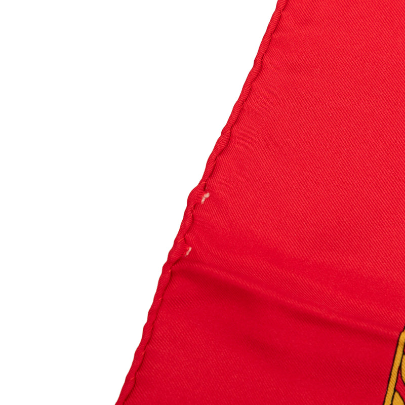 La Promenade De Longchamps Silk Scarf 90 - Image 6