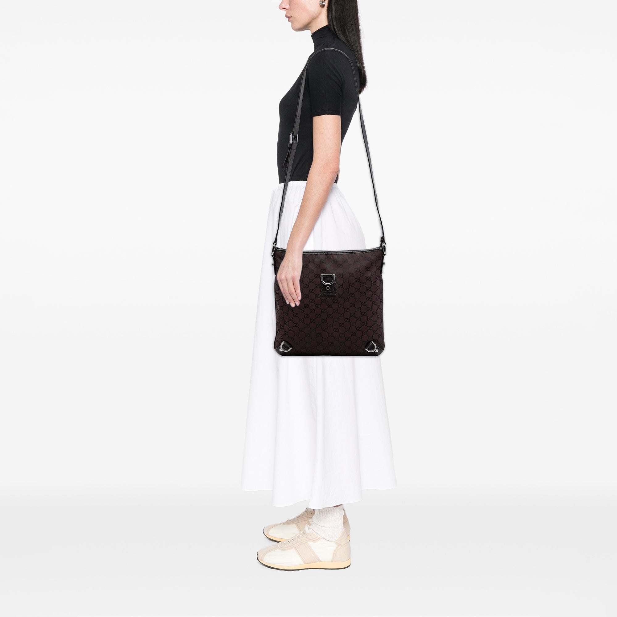 GG Nylon Abbey D Ring Crossbody - Image 6