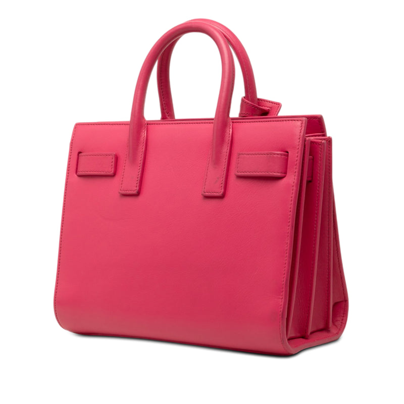 Nano Leather Sac De Jour Satchel - Image 2