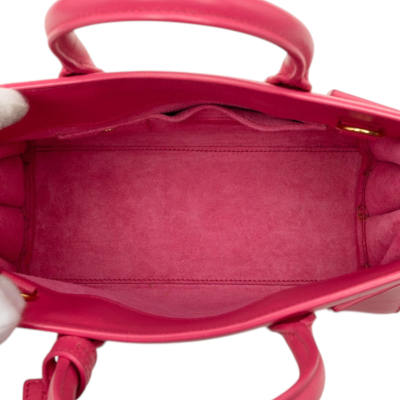 Nano Leather Sac De Jour Satchel - Image 4