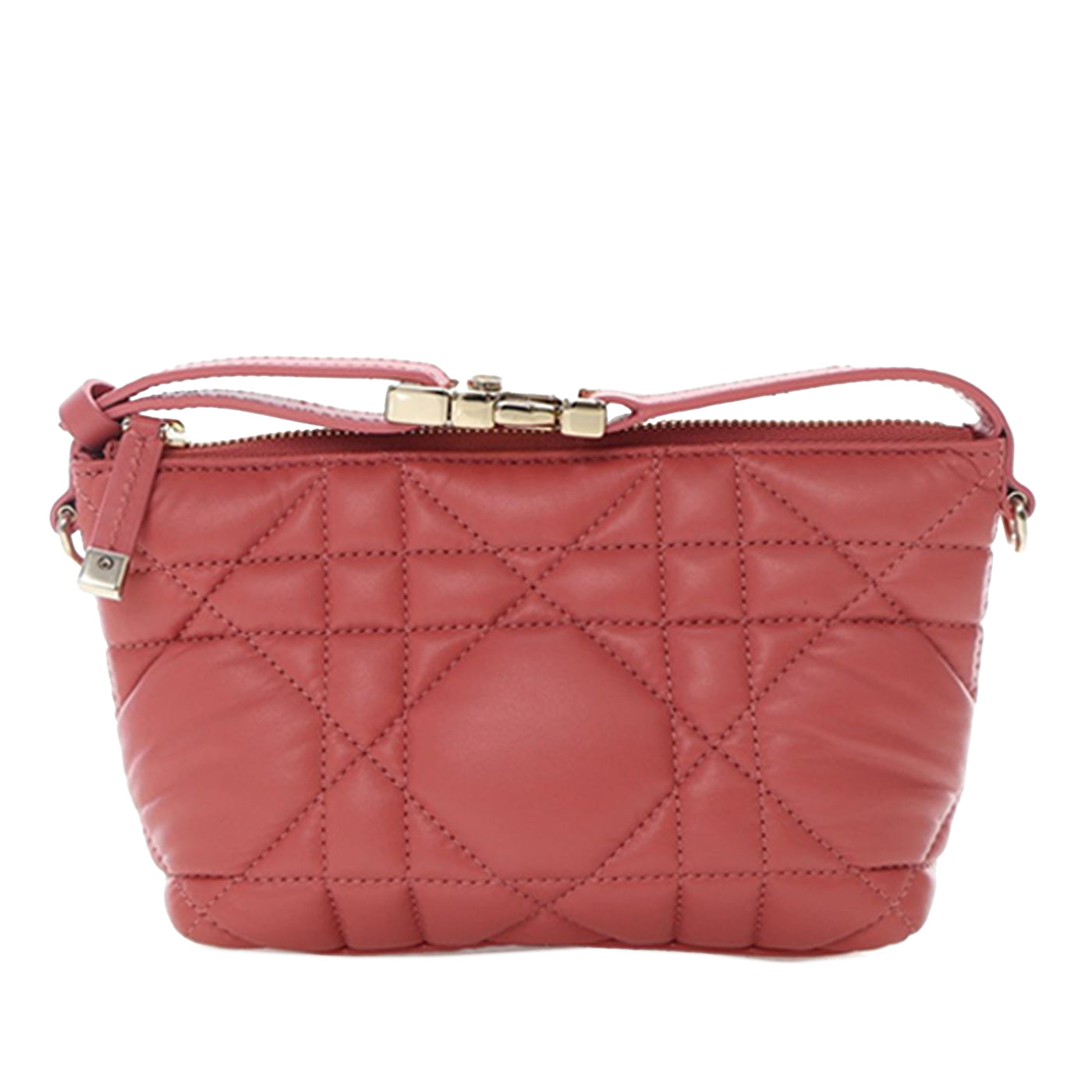 Small Calfskin Macrocannage Diortravel Nomad Pouch - Image 1